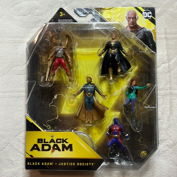 DC Other - DC Comics, Black‎ Adam Justice Society Set 5-Pack 2" Figures